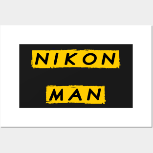 NIKON MAN Posters and Art